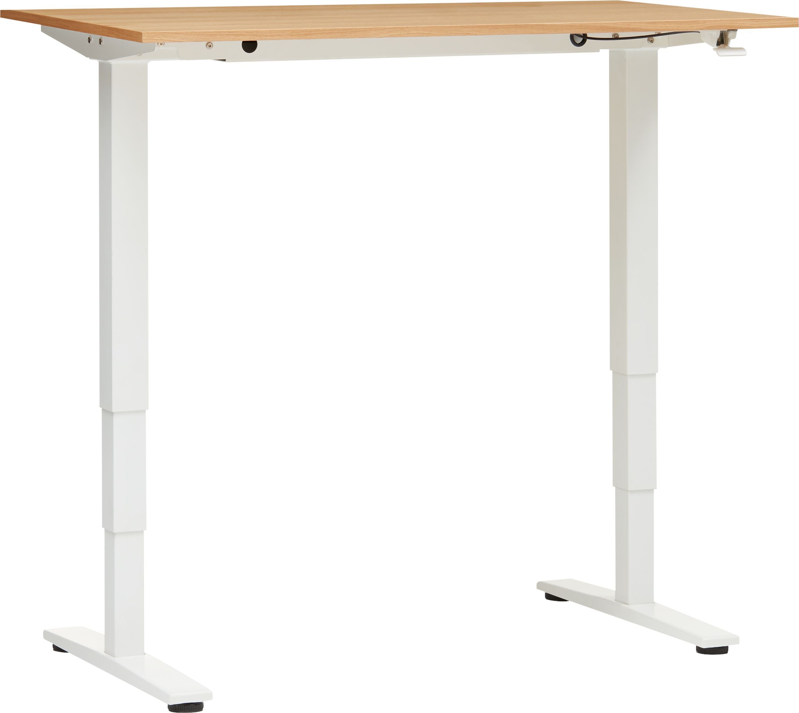 ECCO Light_Pult h.v.135x70_weiss/eiche - Eiche / B: 135.0 cm x T: 70.0 cm x H: 73.0 cm