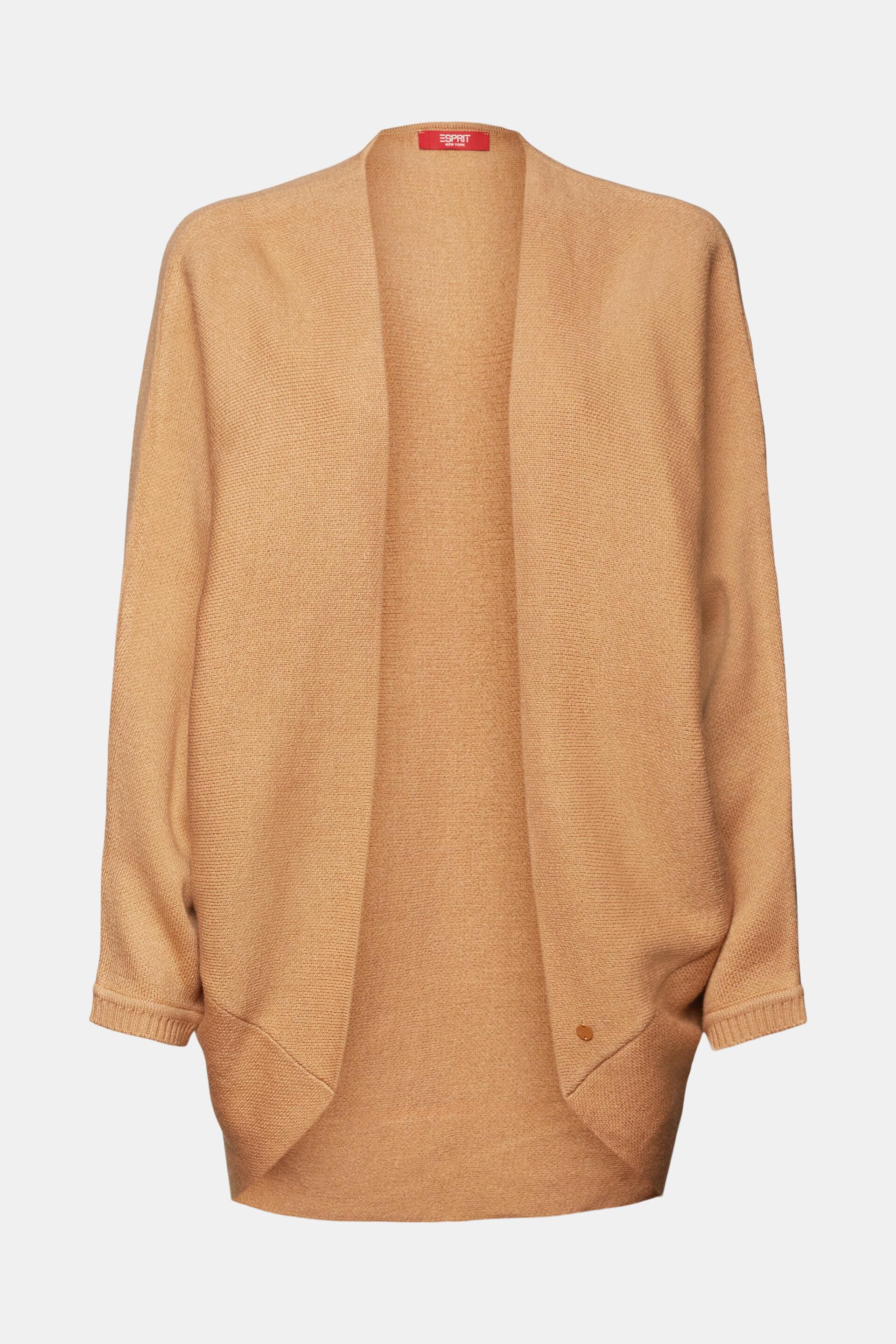 Recyclé le cardigan à manches chauve-souris