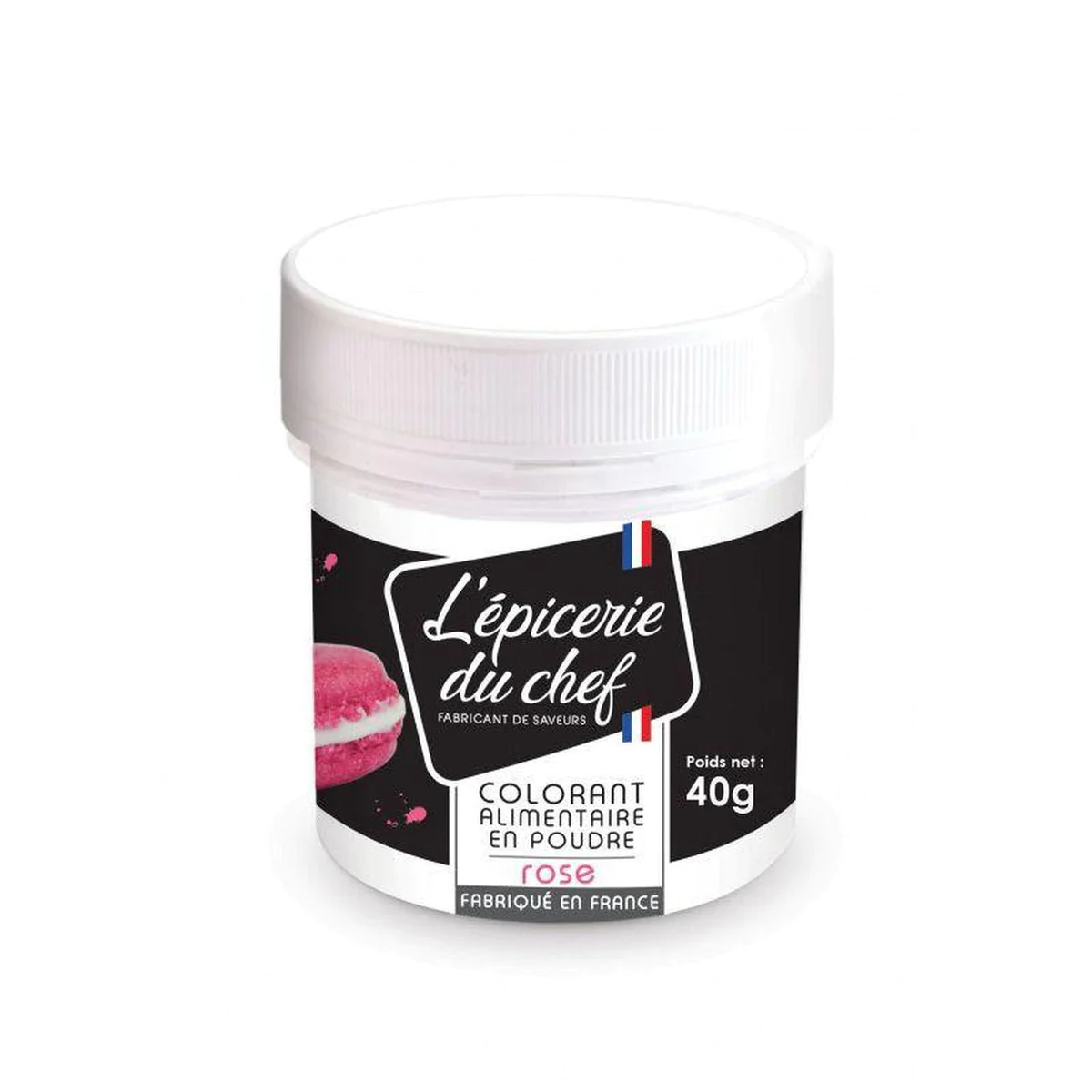 Colorant alimentaire en poudre 120 g - rose Scrapcooking
