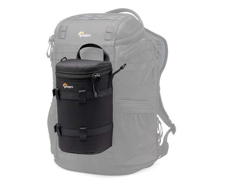 Lowepro Objektivtasche ProTactic LCS 12 x 24 III Gepolsterte Tasche mit Zurrgurt für Objektive bis zu 12 cm Durchmesser und 24 cm Länge