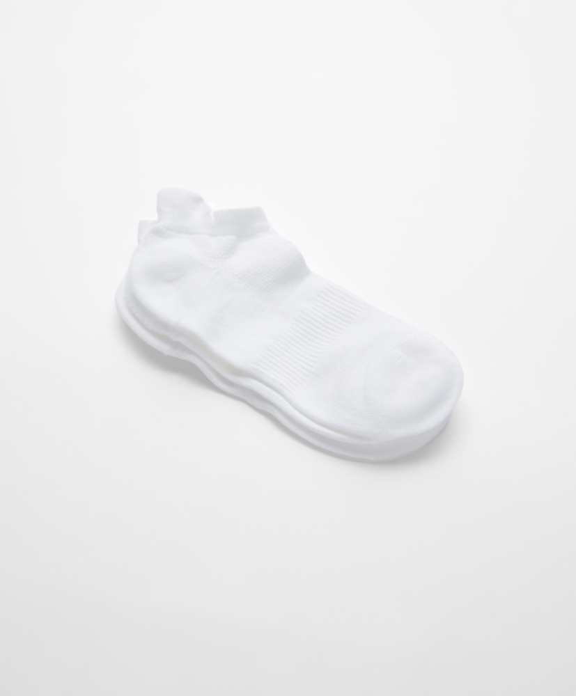 3 pares de meias esportivas de poliamida para tênis