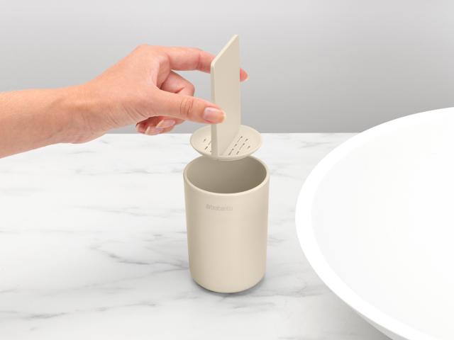 ReNew Tandenborstelhouder met inzet - Soft Beige