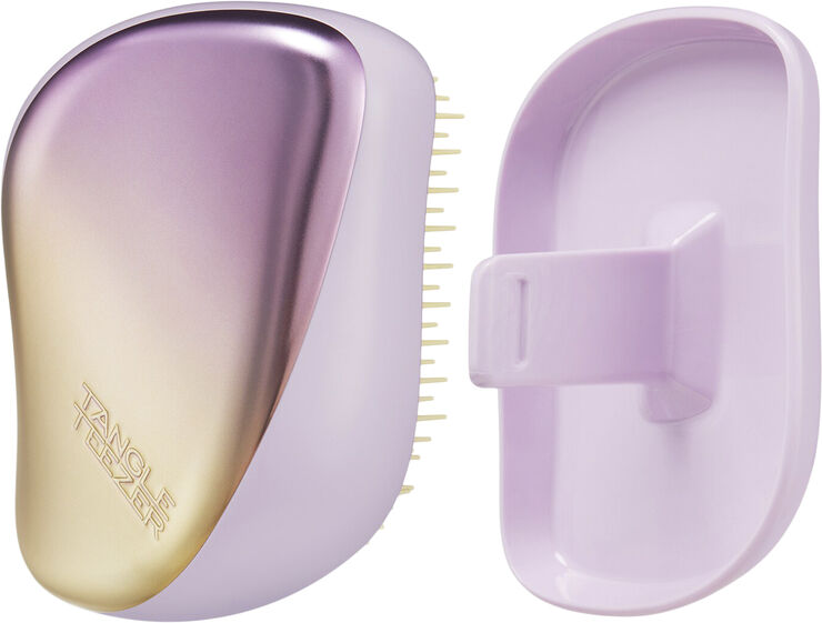 TANGLE TEEZER COMPACT STYLER LILAC YELLOW CHROME
