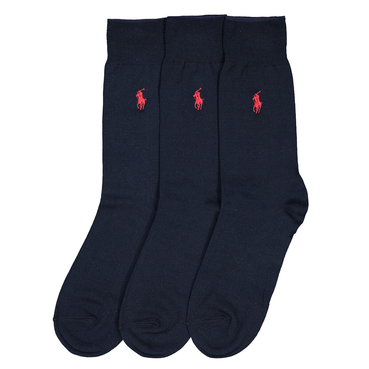 POLO RALPH LAUREN<br>Conjunto de 3 pares de meias