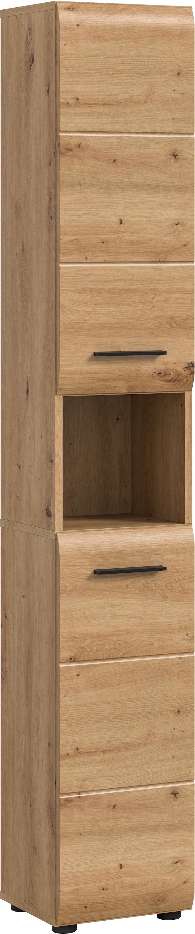 INOSIGN Stauraumschrank 1 Stk. tlg. Florenz, Badschrank hoch, Artisan Oak NB, 185 cm Hoch