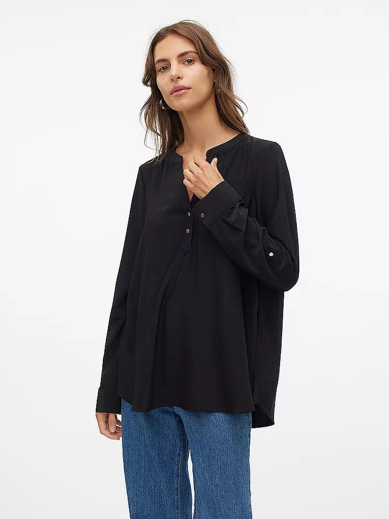 VERO MODA Shirt VMANI  schwarz