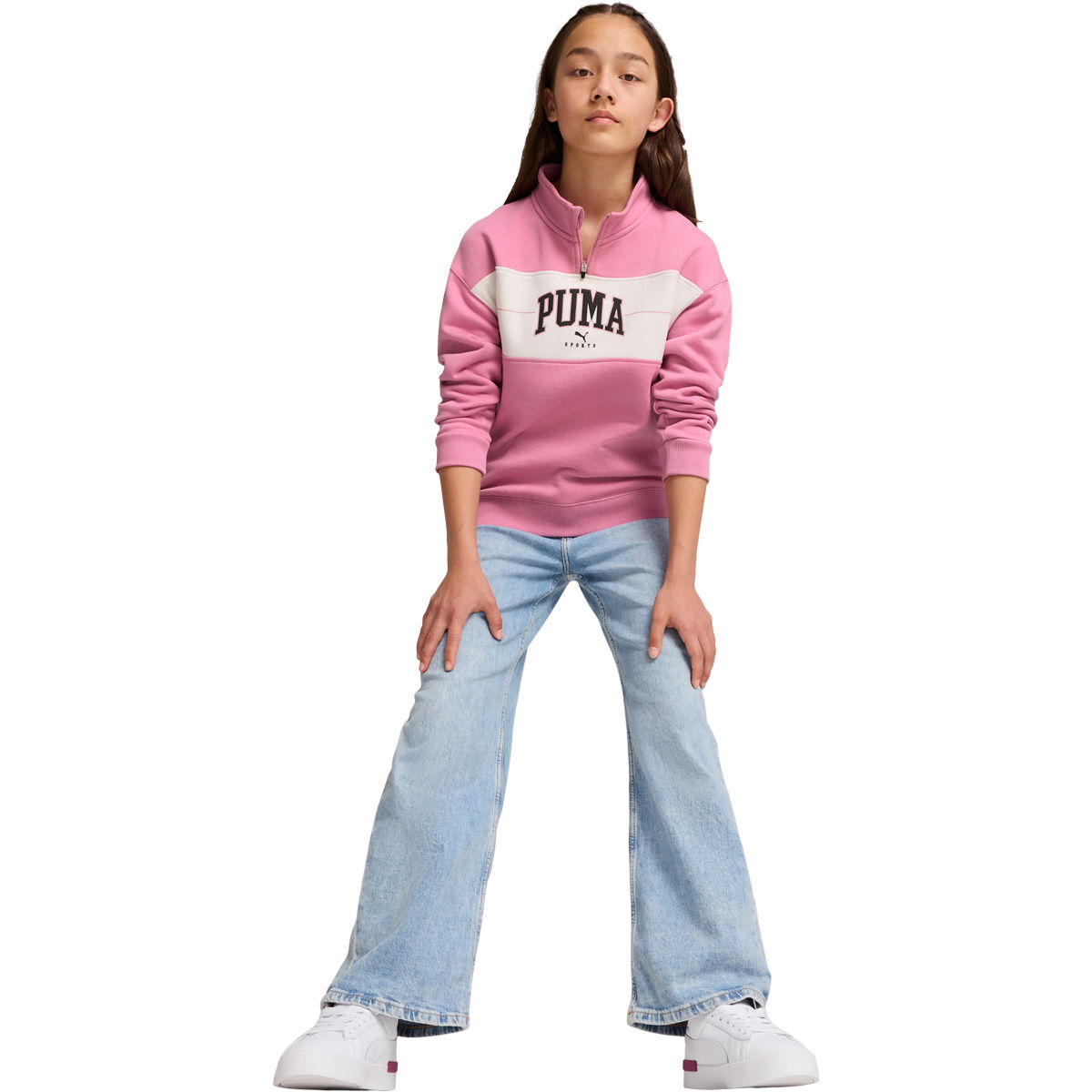 PUMA Squad Half Zip G Sweatshirt Børn