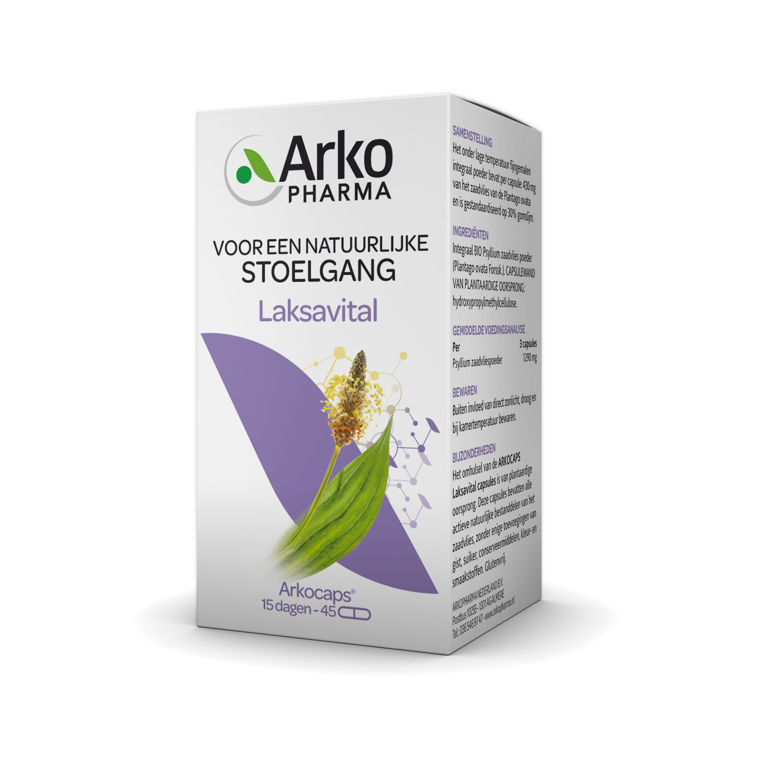 Arkocaps Laksavital Bio (45 capsules)