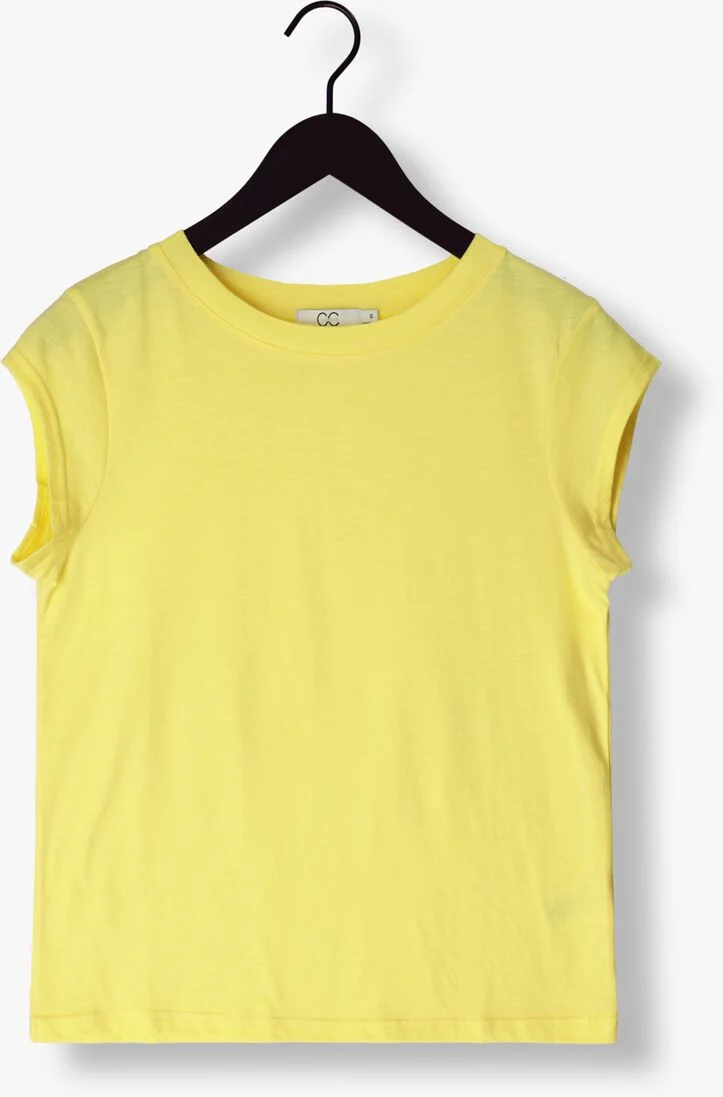 CC HEART gele cc heart t-shirt basic t-shirt