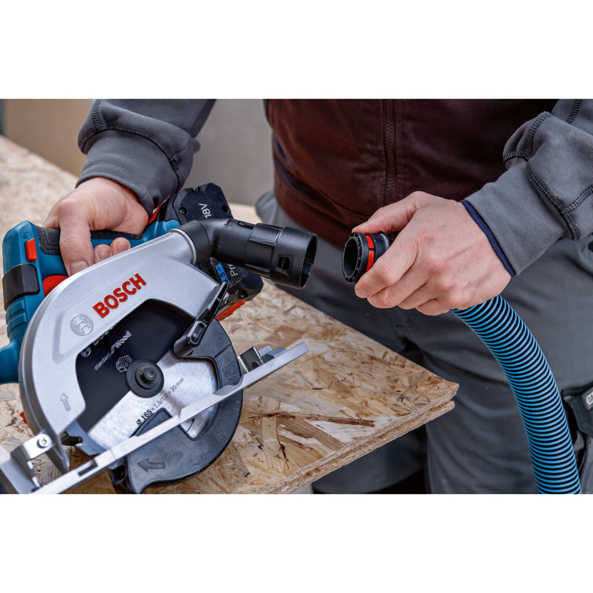 Bosch Handkreissäge Akku-Handkreissäge GKS 18V-57-2 Professional solo