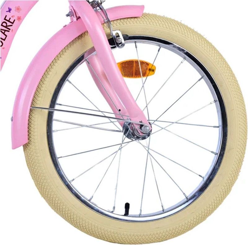 Volare - Blossom - Kinderfiets - Roze - 18 inch - Twee Handremmen