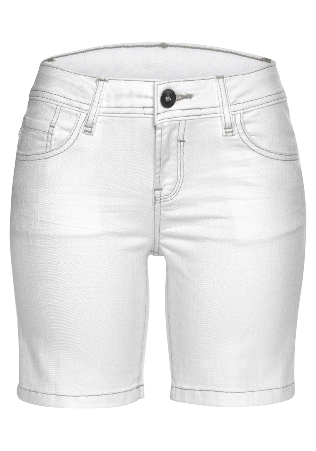 s.Oliver Shorts  mit Stretchanteil, Bermudas zum Krempeln, kurze Hose
