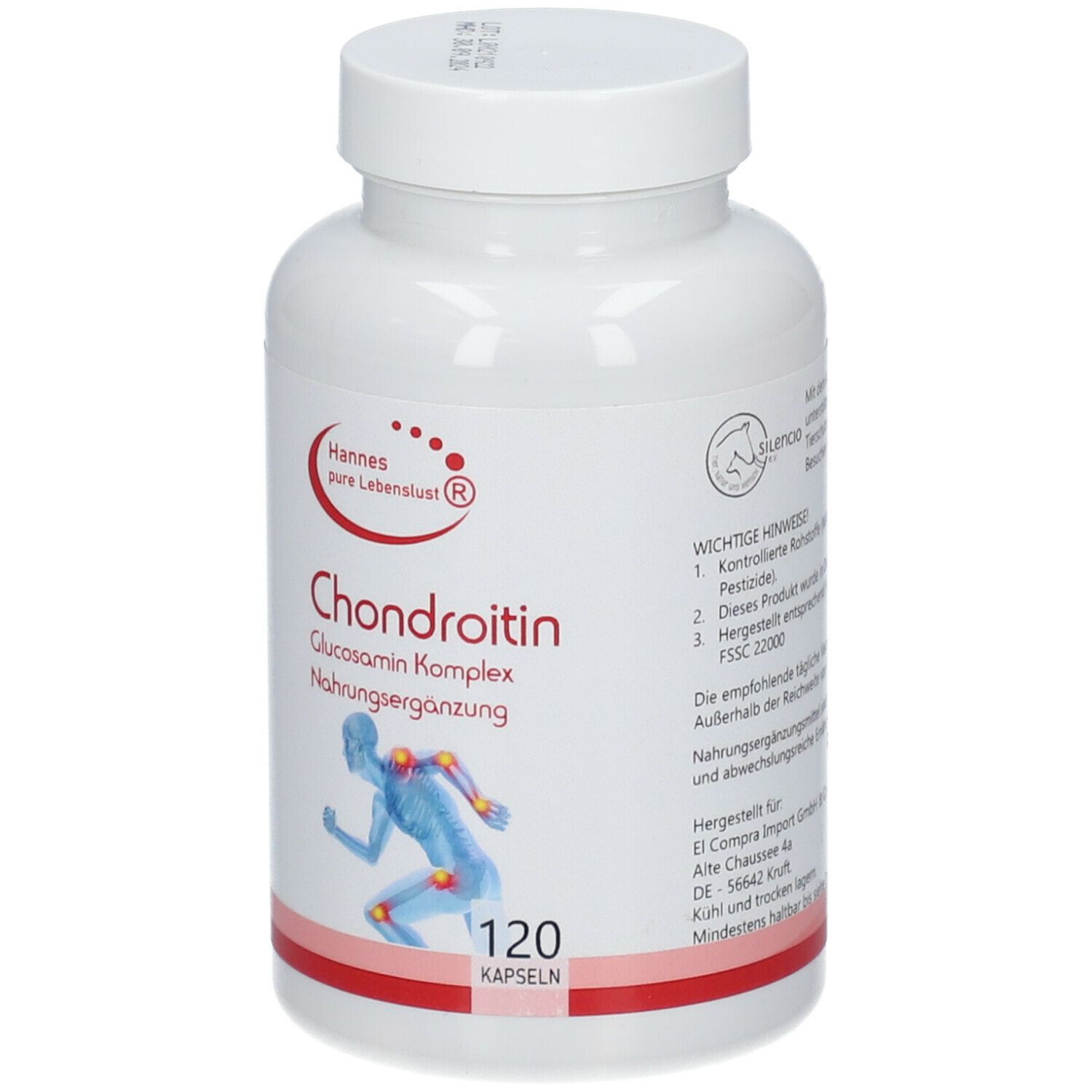 Hannes pure Lebenslust® CHONDROITIN Glucosamin Komplex