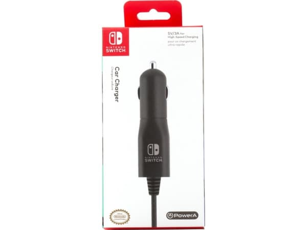PowerA 1502653-01, Ladesystem, Nintendo Switch, Sort, Koblet med ledninger (ikke trådløs), 1 stykker