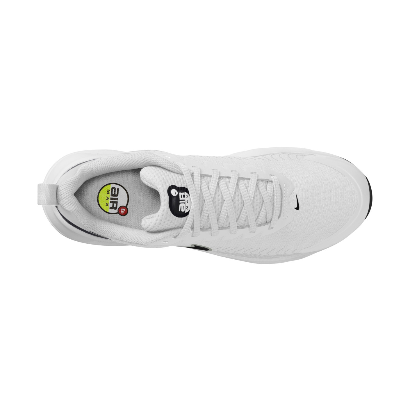 Nike Air Max Nuaxis Sneakers Wit Lichtblauw Zwart