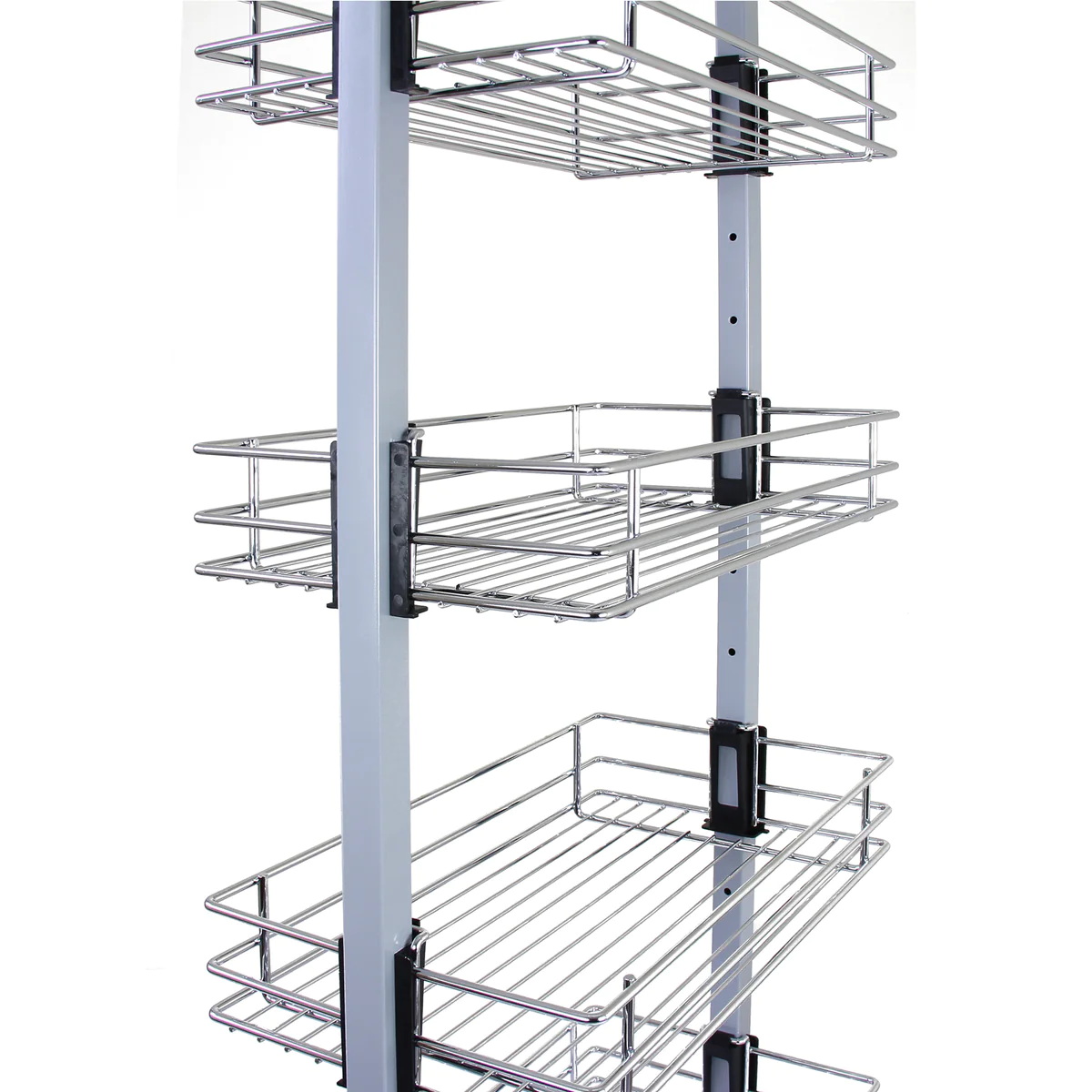 KuKoo Garde-Manger Coulissant de Cuisine – 190-220cm Hauteur Kukoo
