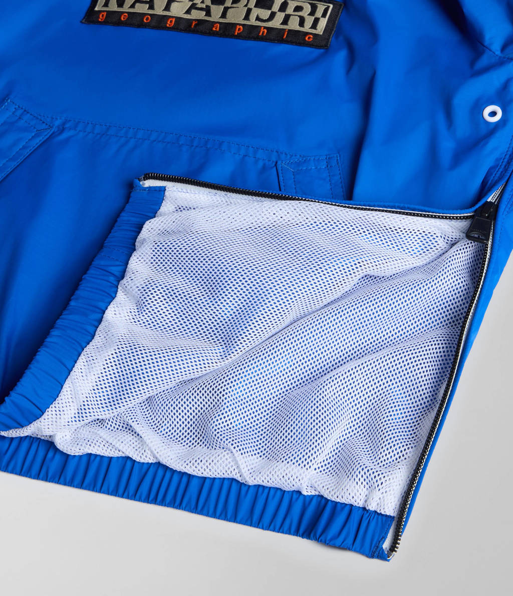 Napapijri zomerjas met logo blauw