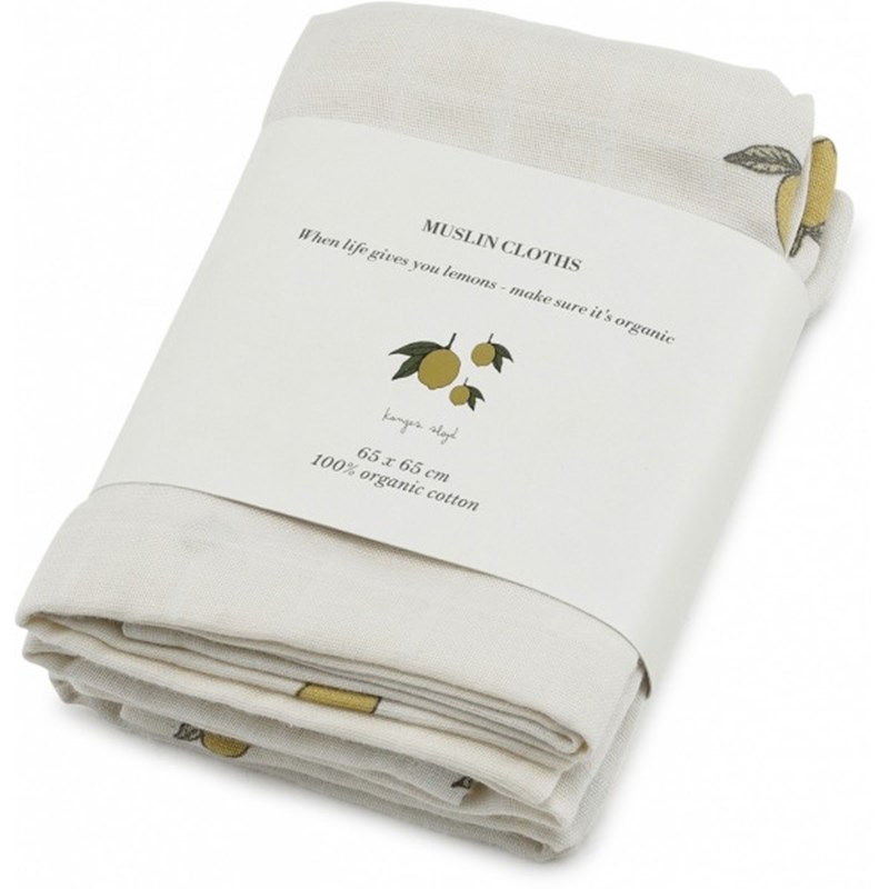 Konges Sløjd<br>Muslin stofble gots 3 pak