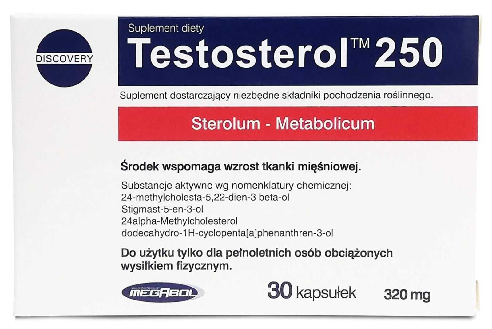 Megabol Pack Testosterol 250 + Biosterol