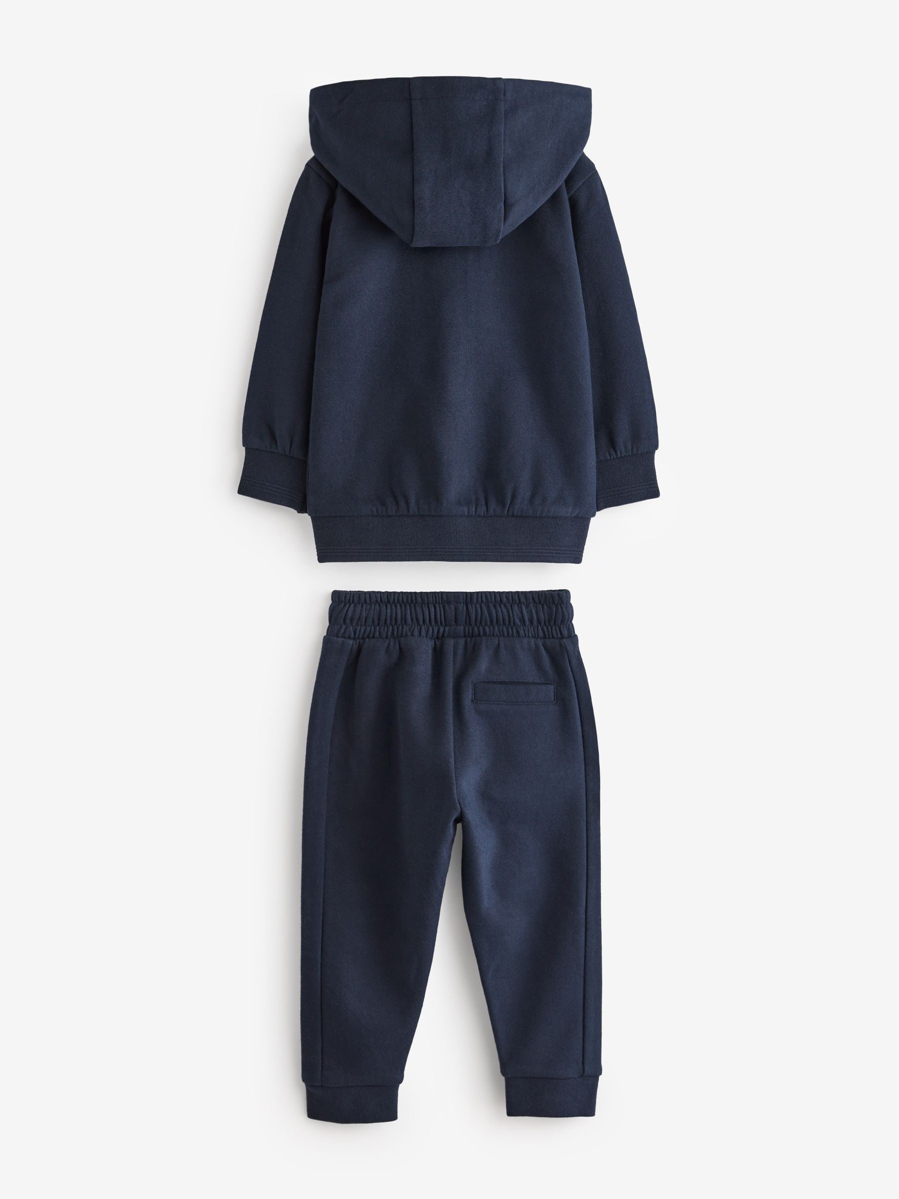 Marineblauw - Baker by Ted Baker 100% katoenen (0 - 6 jr) driedelig trainingspakset