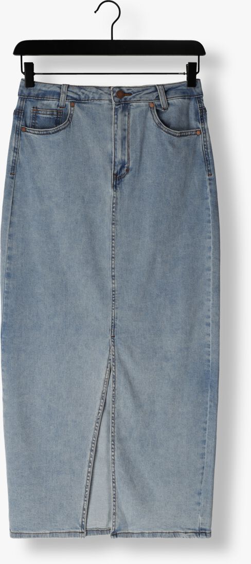 MY ESSENTIAL WARDROBE lichtblauwe my essential wardrobe midirok laramw 115 skirt