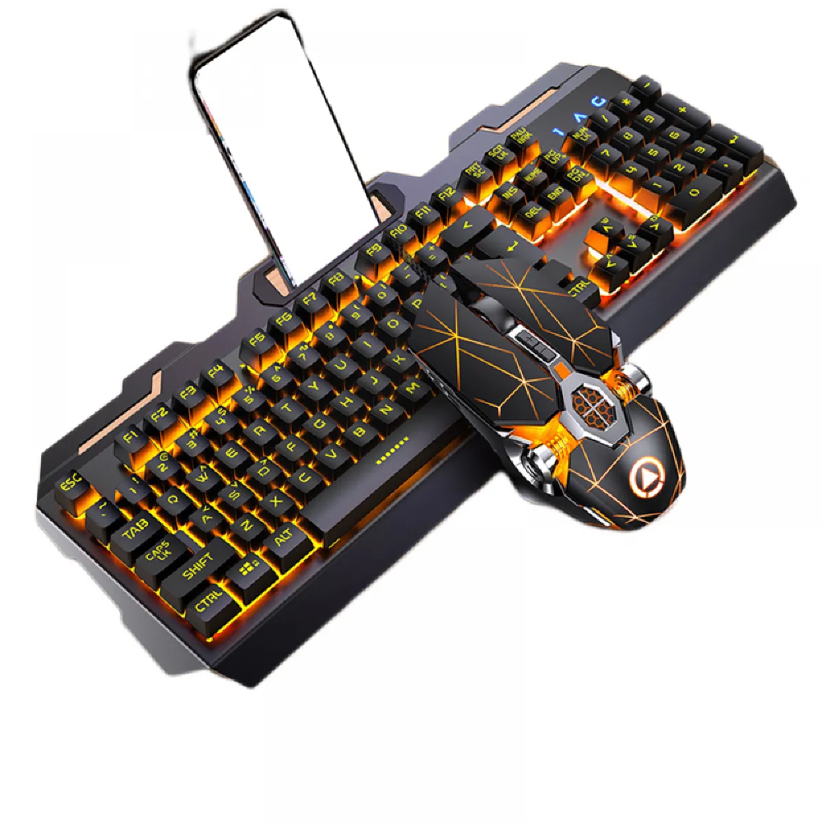 General Ensemble Clavier & Souris Gaming RVB
