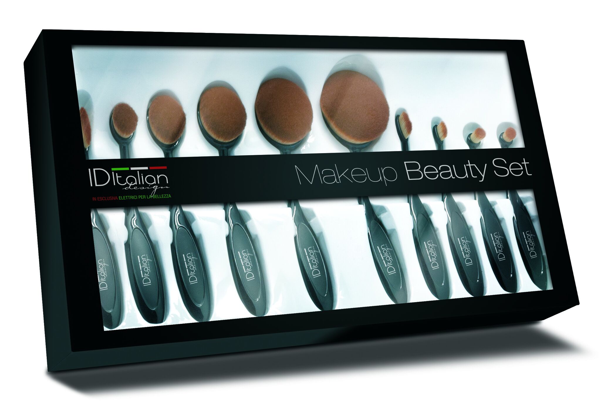 Italian Design Set of 10 make-up brushes