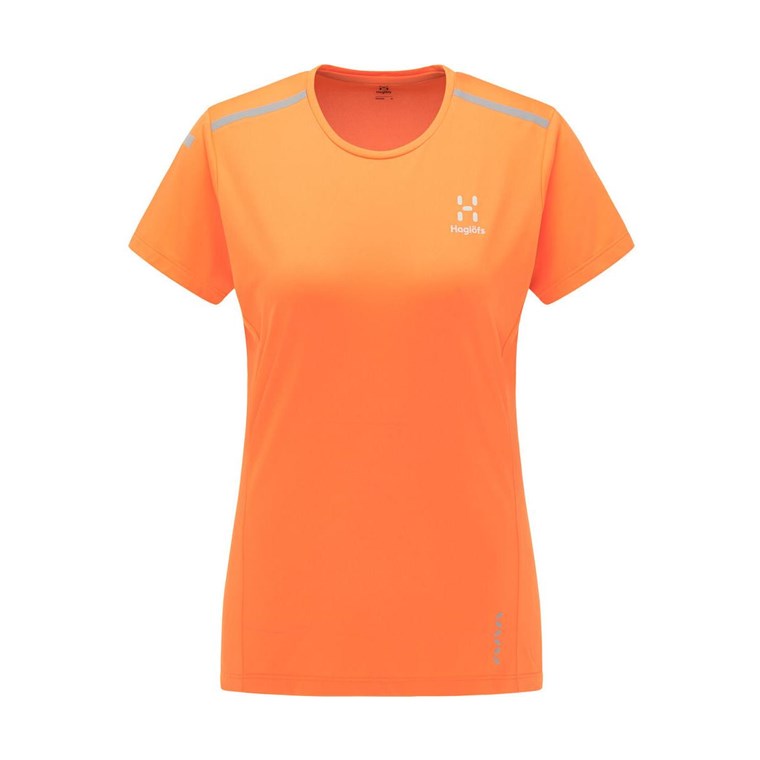 Haglöfs L.I.M Tech Tee Women Flame Orange