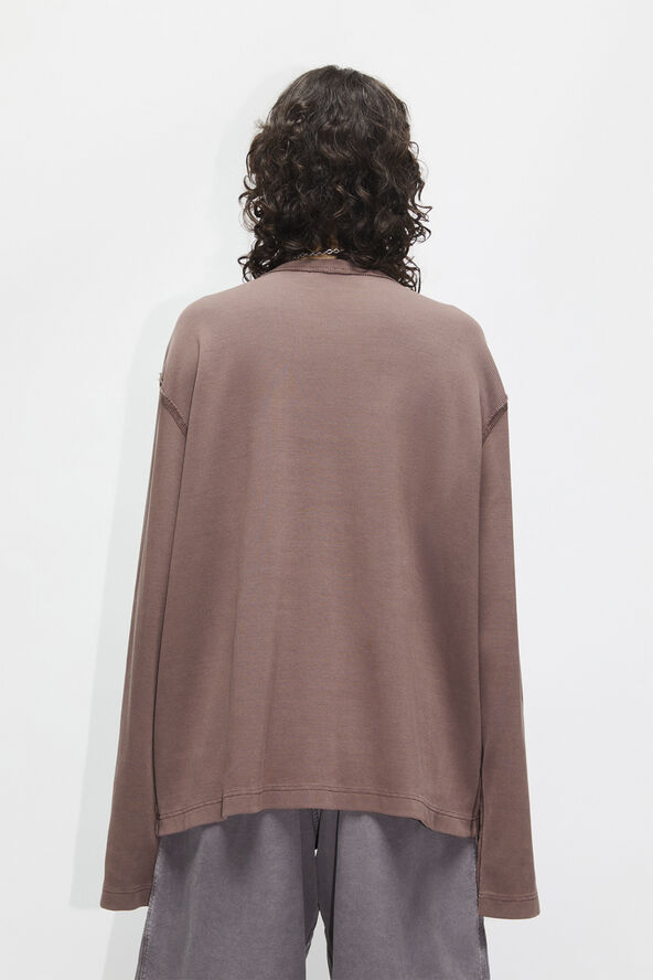 Hope TREASURE SWEATSHIRT POCKET Dark brown
