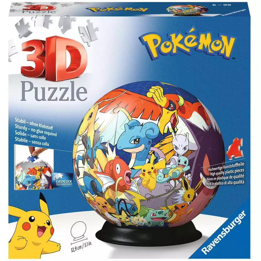 Ravensburger Puzzle-Ball Pokémon bunt