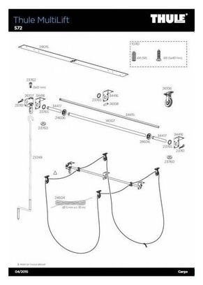 Thule 34416 Angle pour MultiLift-THULE