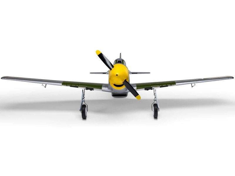 E-flite Warbird P-51D Mustang 1000 mm PNP Warbird-Modell für Einsteiger und erfahrene Piloten
