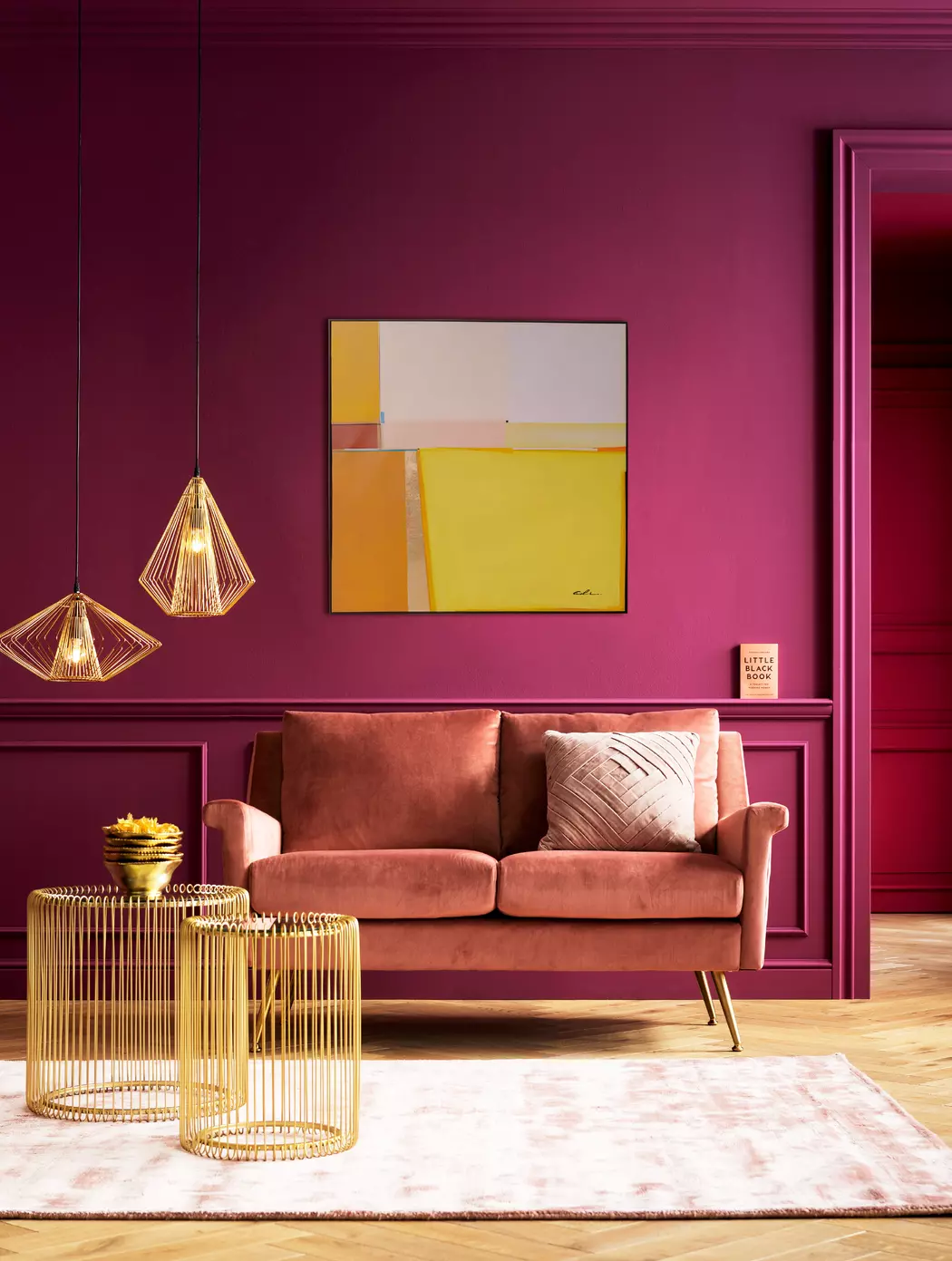 Wandbild 113 x 113 cm Abstract Shapes 53897