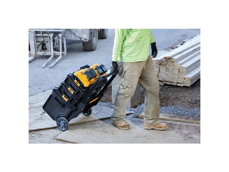 DeWALT DCB104-QW - Batterioplader - 4 x batterier lader op - 8 A - 4 output-stikforbindelser