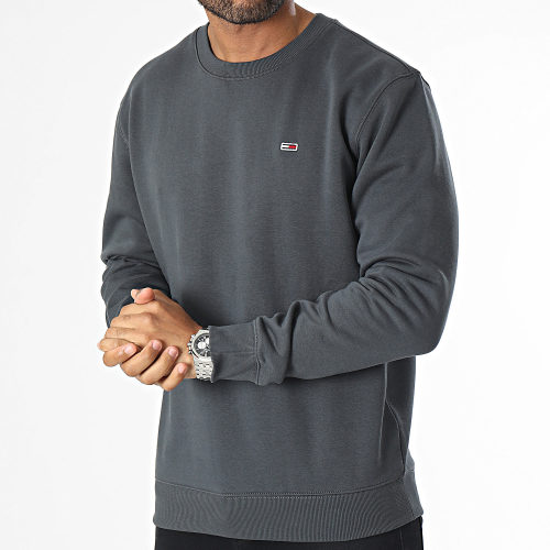 Sweat Crewneck Regular Fleece 9591 Gris Anthracite