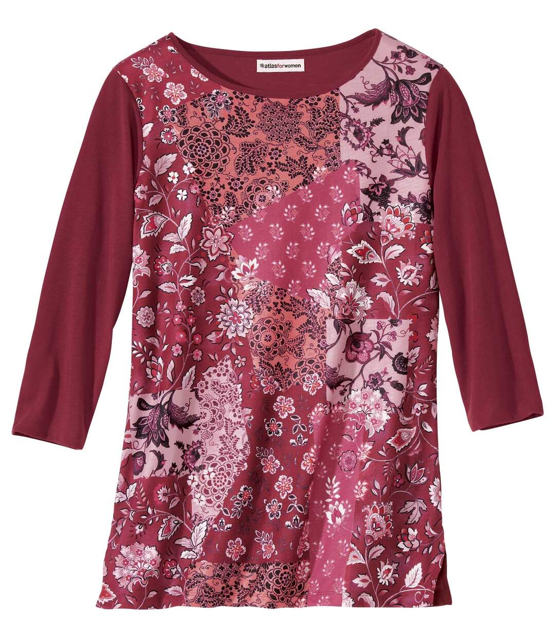 Tunique Imprimé Patchwork Floral