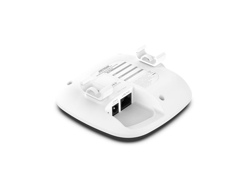 Netgear Access Point WAX210 WiFi 6 mit Wand u. Deckenfestig Ultrakompakter WiFi 6 AX1800 Dual-Band Standalone Access Point für hocheffiziente Wireless-Lösungen