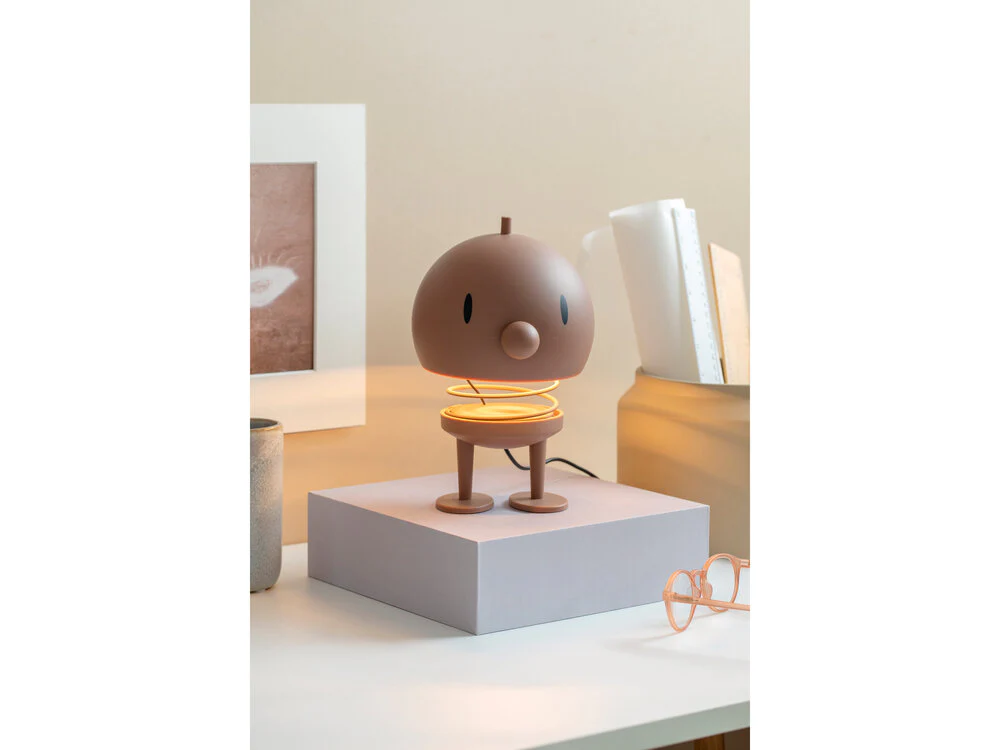 Hoptimist  X-Large Hoptimist bordlampe, Choko - H23 cm.
