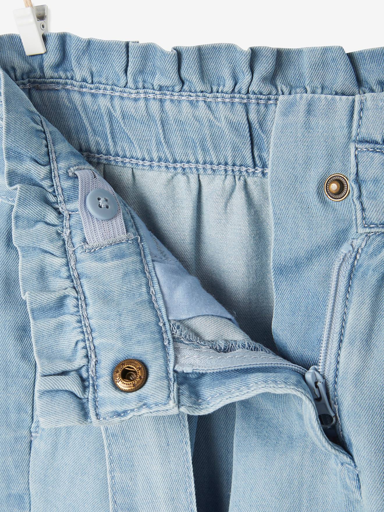 Calça cropped estilo 