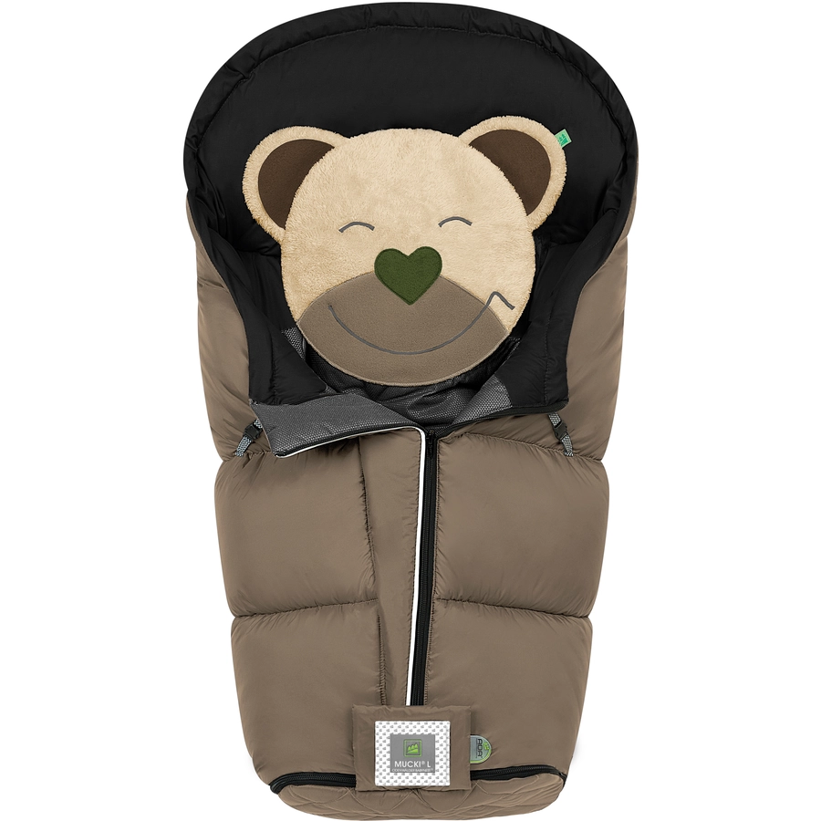 odenwälder Fußsack Mucki® L-cs dark wood