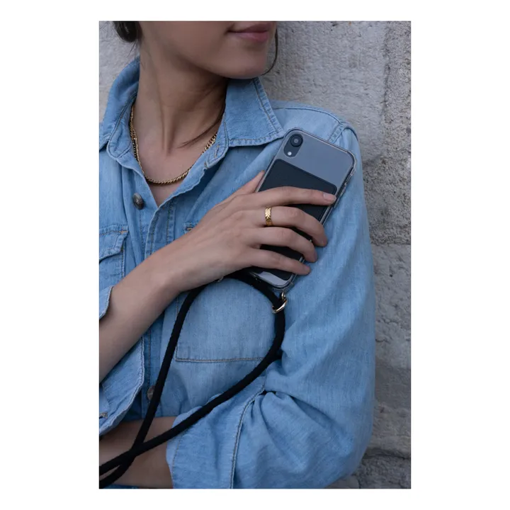 Louvini Cordon chargeur Kaia | Noir