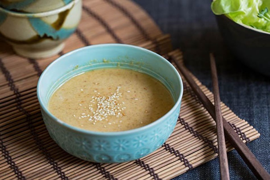 Vegan sesamdressing