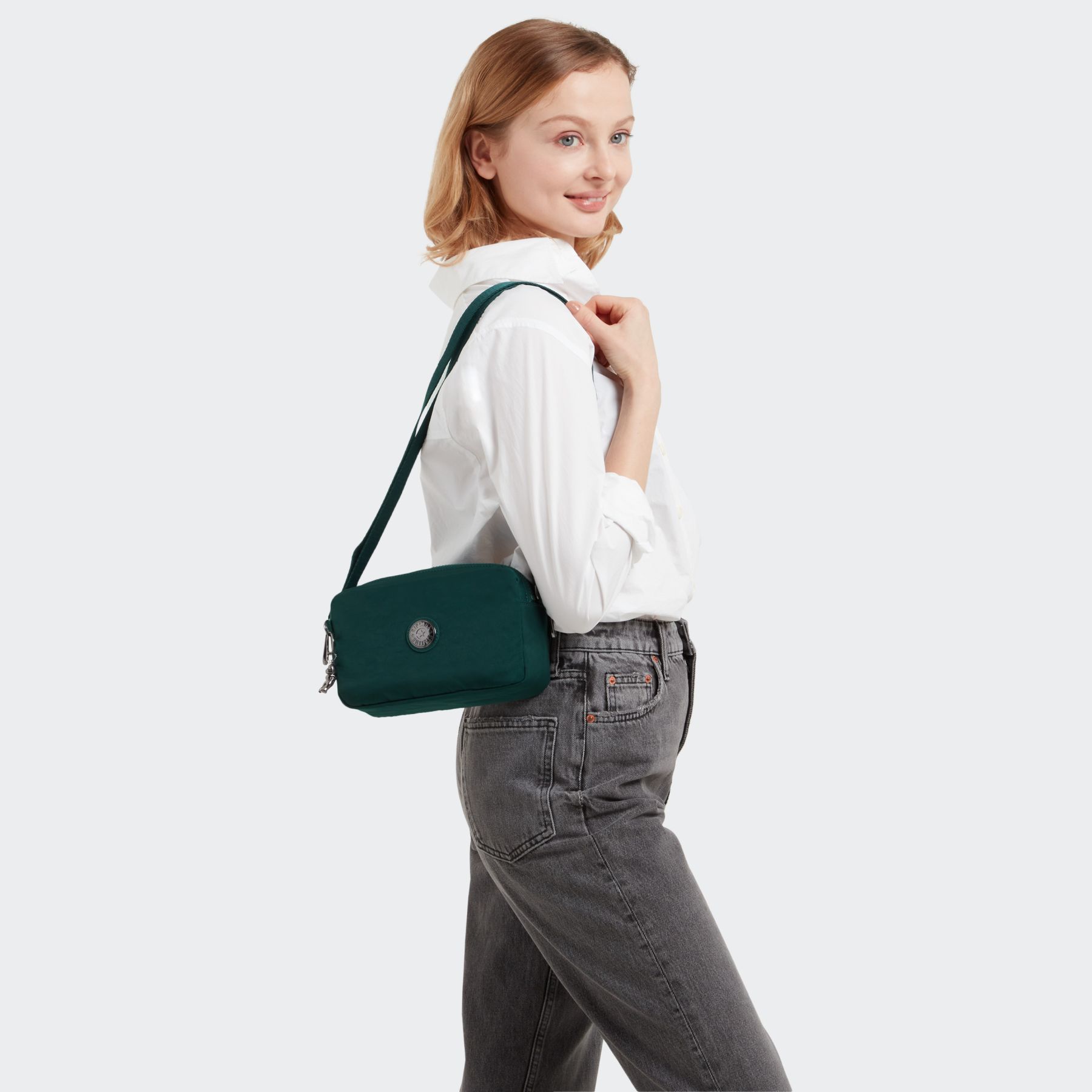 MILDA Petit Sac Bandoulière Style Caméra - Deepest Emerald