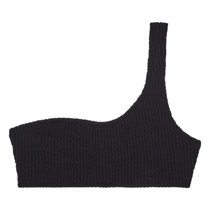 Albertine Haut de Maillot Cabourg Smocké | Noir