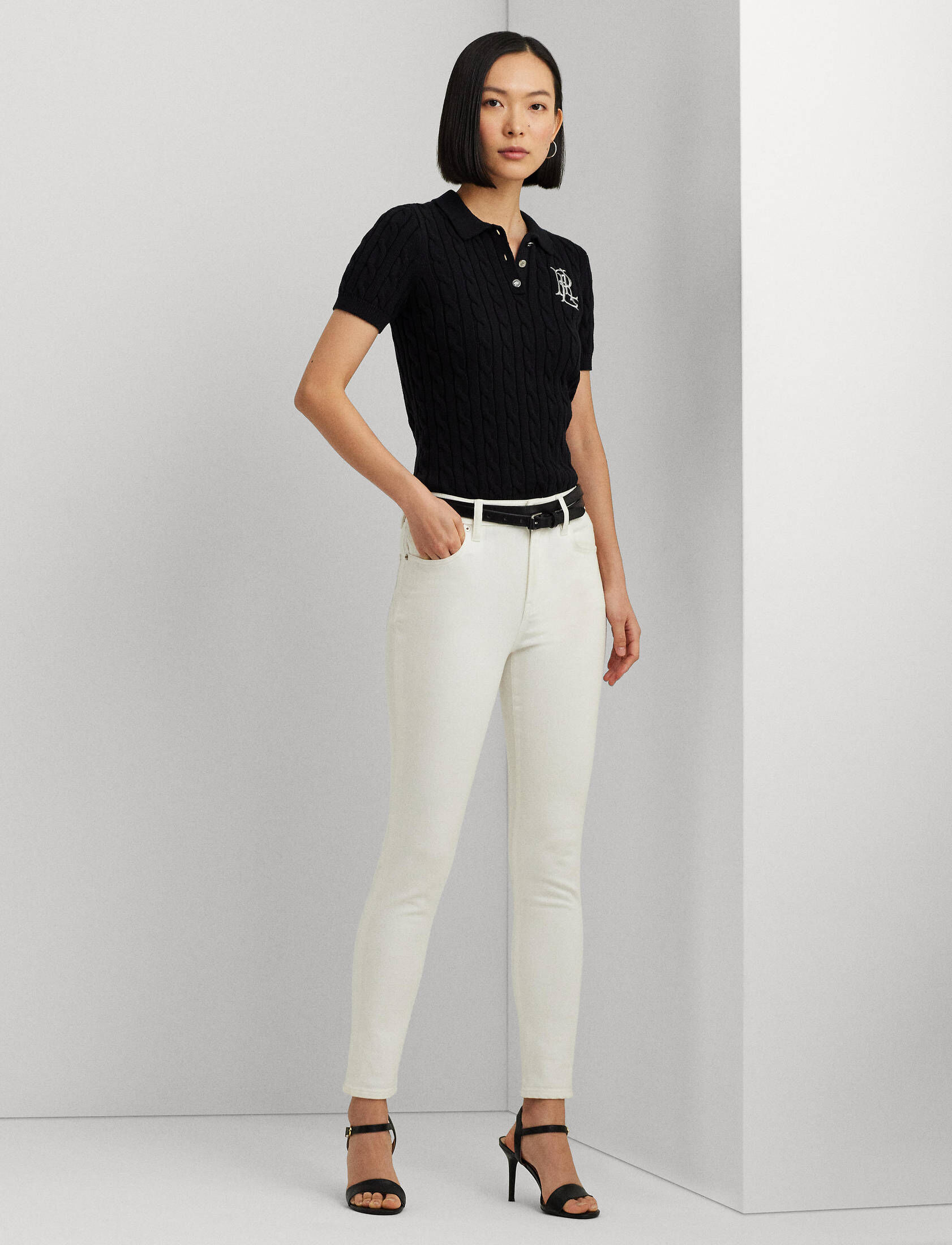 Polo Ralph Lauren| Damen Polo-Strickshirt aus Baumwolle