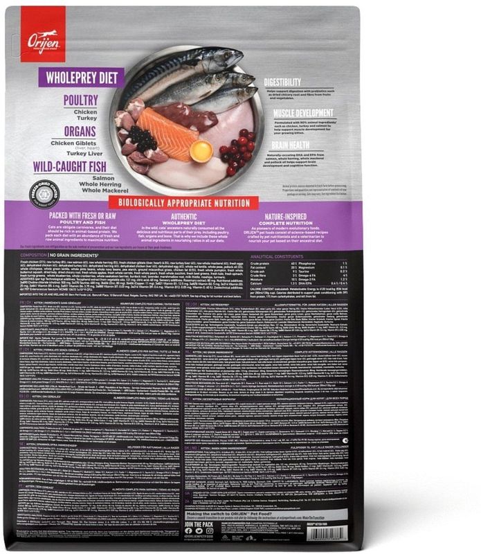 Orijen Kattenvoer Whole Prey Kitten 1,8 kg
