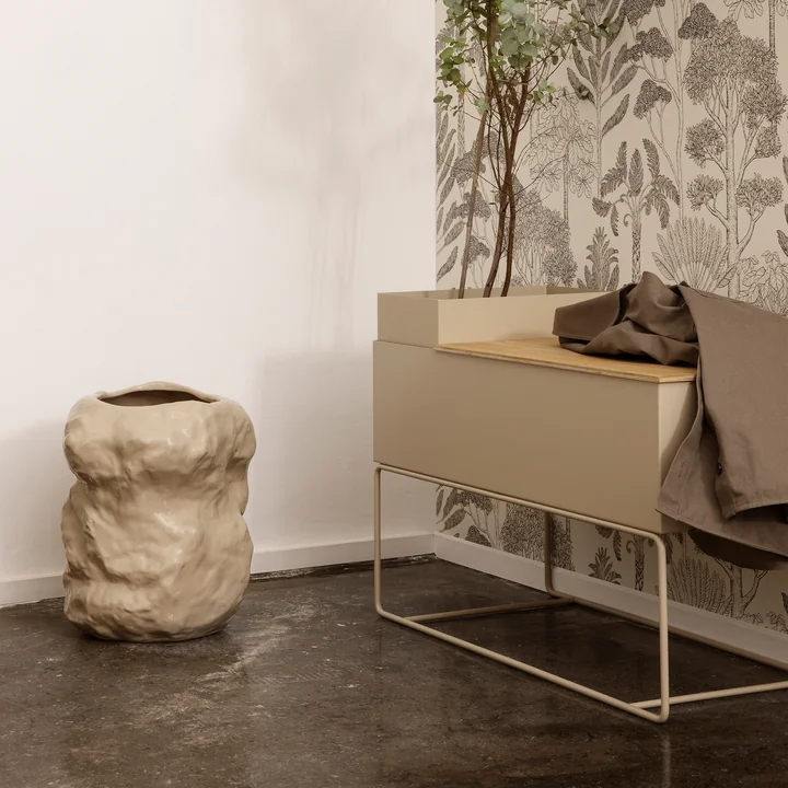 Ferm Living - Plant Box large, schwarz