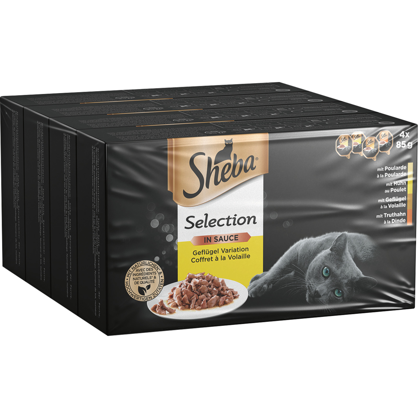 Sheba Sel Gefl 4x4x85g