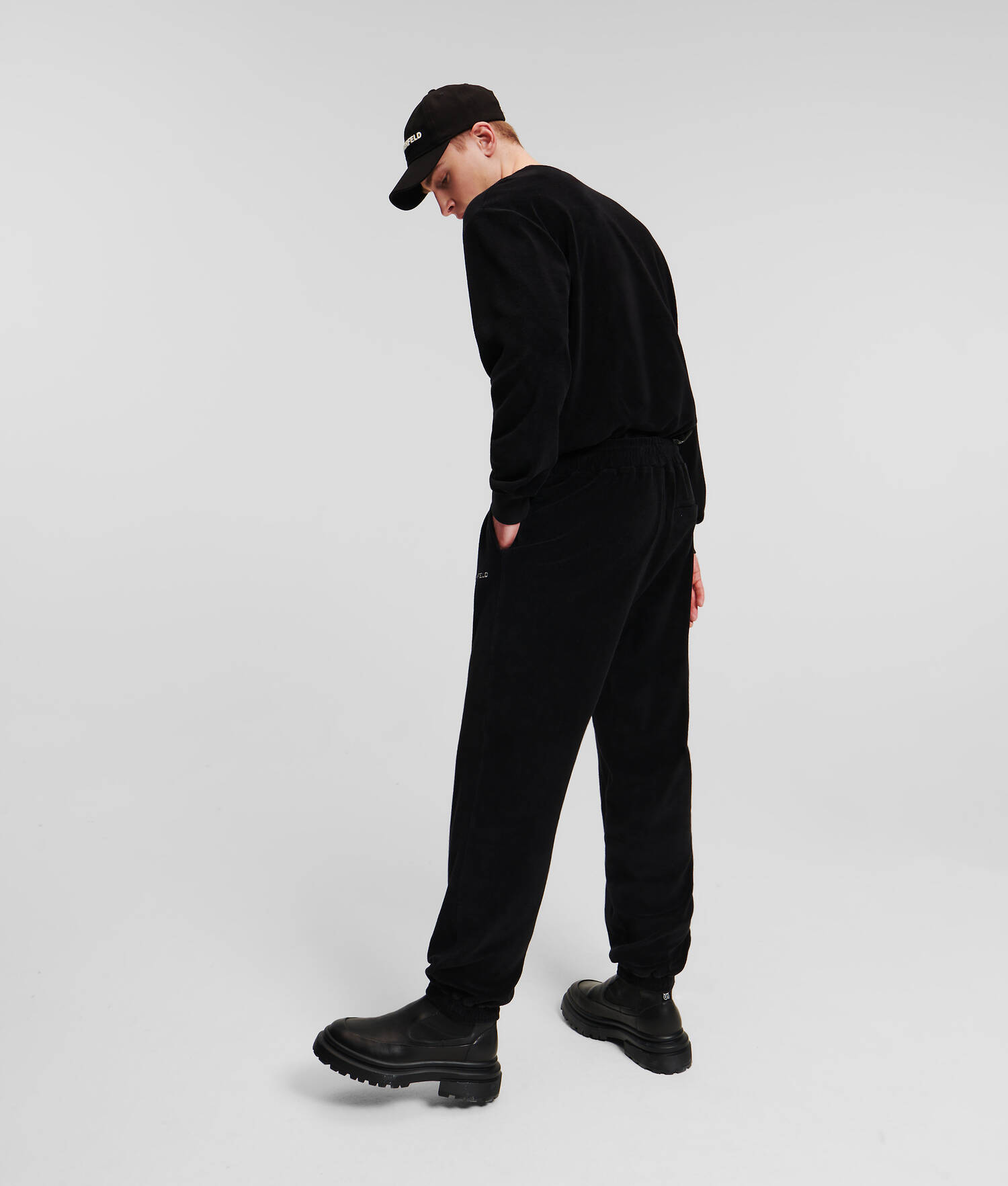 PANTALON DE JOGGING KLJ EN TISSU ÉPONGE