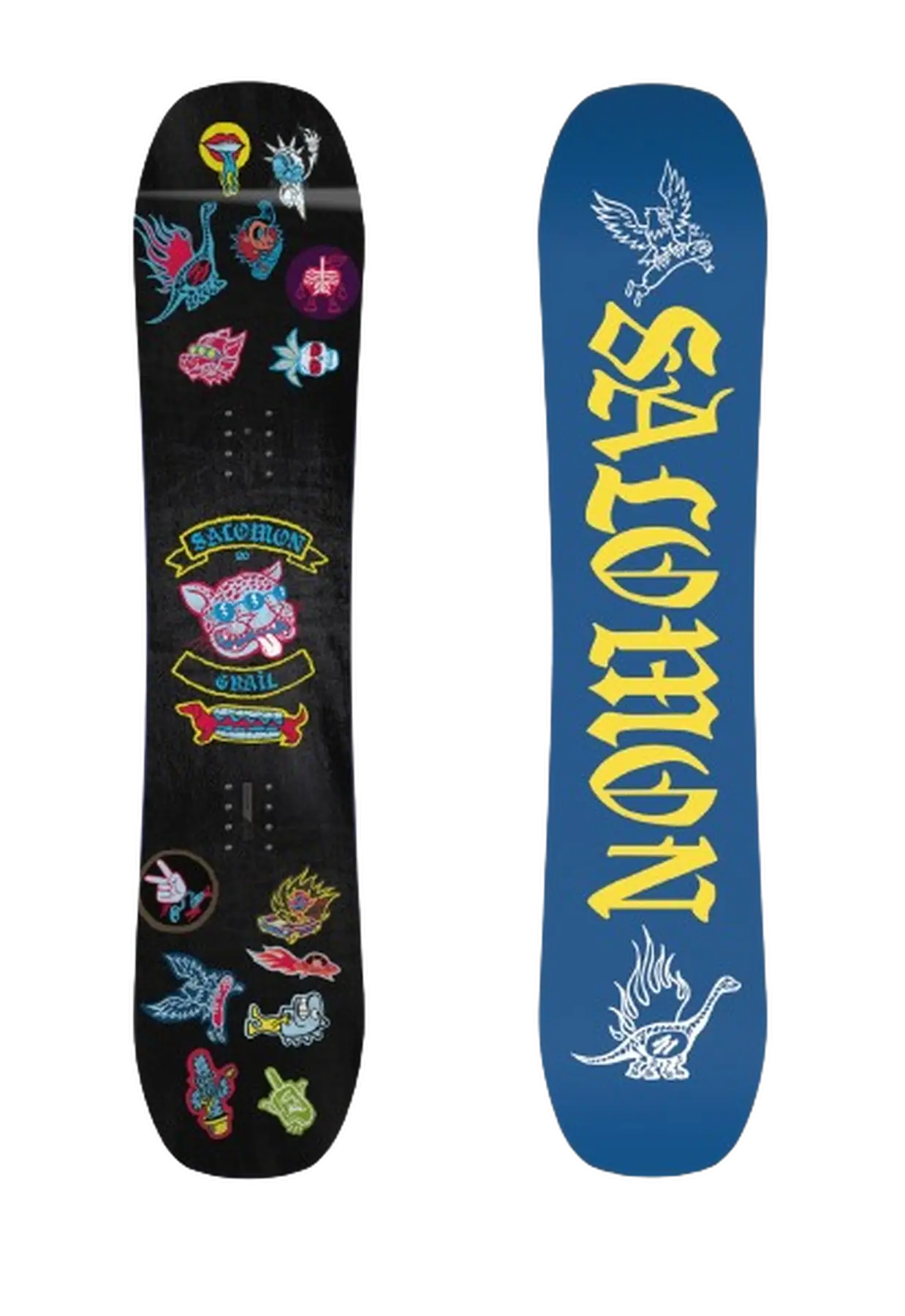 Salomon Grail board + Goodtime XS Bindinger Snowboard Pakke - Børn Snowboards